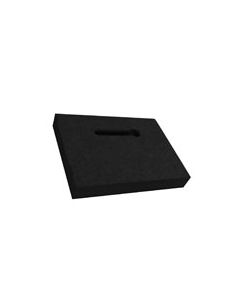 Black Shadow Mount Display Block for Photo Panels - 4" x 4"