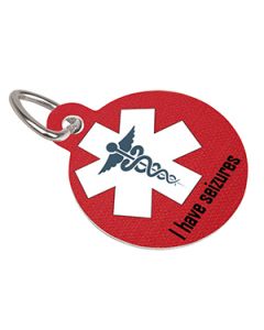 Double-Sided Round Aluminum Sublimation Pet Tag - 1.25"