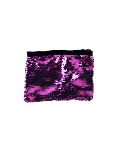 Reversible Sequin Sublimation Makeup Bag - Pink - 200/case