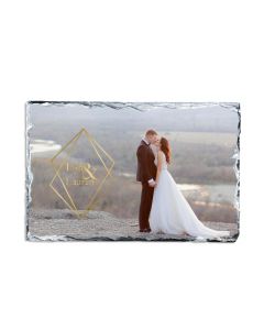 Sublimation Photo Slate Rock Plaque - Large Rectangle - 7.6" x 11.4" (15/case)