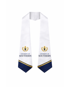 COMING SOON! - Sublimation Graduation Stole – Glossy White | 60" x 5"