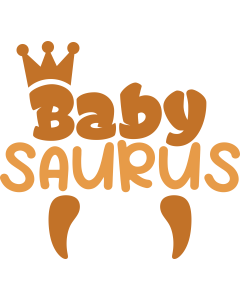 Baby Saurus / Baby shirt design