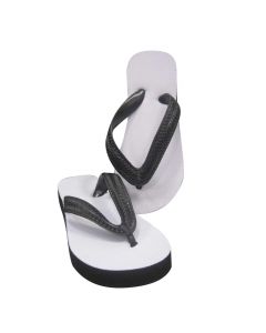 Black Sublimation Flip Flop Shoes