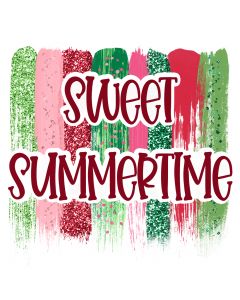 Sweet Summertime Watermelon Sublimation | Summer PNG