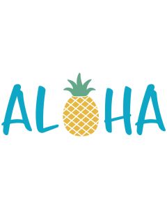 Aloha Pineapple SVG Cut File