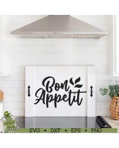 Bon Appetit Kitchen SVG File