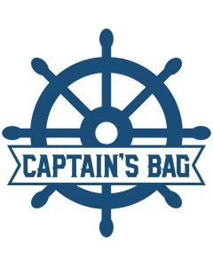 Captain's Bag Ship Wheel SVG for DIY Beach Bags & Boat Totes