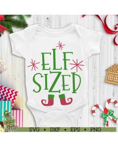 Christmas SVG File - Elf Sized