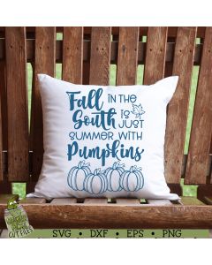 Fall in the South is Just Summer with Pumpkins SVG