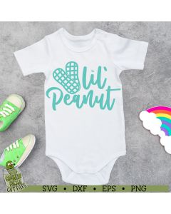 Lil' Peanut Baby SVG File