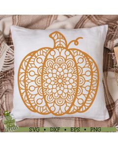 Mandala Pumpkin 1 SVG Cut File