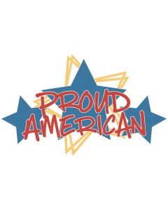 Proud American Patriotic SVG Cut File