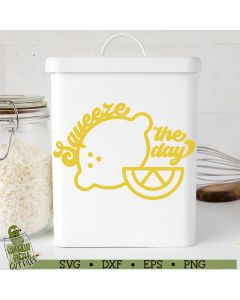 Squeeze the Day Lemons SVG