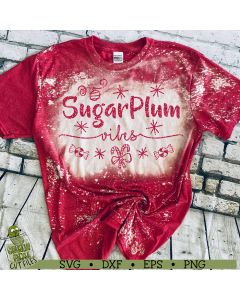 Sugarplum Vibes Christmas SVG