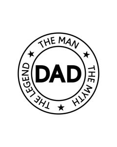 Dad-The Man The Myth The Legend-Father's Day SVG Cut File