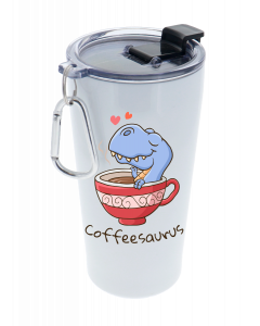 20oz White Stainless Steel Sublimation Tumbler - 20/Case - OVERSTOCK