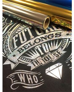 Heat Transfer Foil Rolls for Fabric Foil Stamping - 12" wide