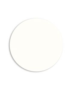 Dynasub Gloss White Aluminum Insert - Round - 2.25" (50/pack)