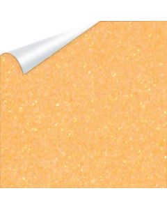 CLEARANCE 12" Siser Glitter Heat Transfer Vinyl x 1 yard - Neon Orange