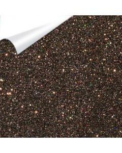 CLEARANCE 20" Siser Glitter Heat Transfer Vinyl x 10 yards - Dark Walnut