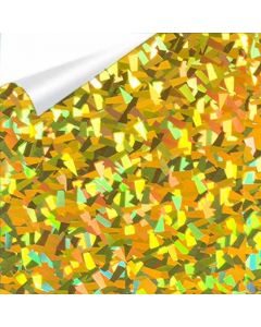 20" Siser Holographic Heat Transfer Vinyl x 5 yards - Gold Crystal - CLEARANCE