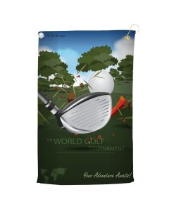 Golf Towel - Decorated 