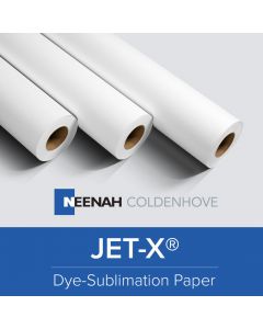 Jetcol Jet-X® Sublimation Paper Roll - 57 GSM - 64" x 656' - OVERSTOCK