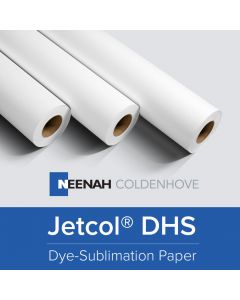 Jetcol DHS Sublimation Paper Roll - 120 GSM - 17" x 105' (2" core) - CLEARANCE