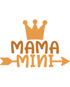 Mama mini / Baby shirt design