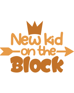 New kid on the block / Baby shirt design