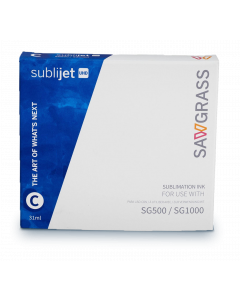 Sawgrass SubliJet-UHD SG500/SG1000 Sublimation Ink 31ml - Cyan