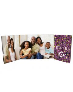 ChromaLuxe Hardboard Sublimation Hinged Photo Display Panels (Set of 3)