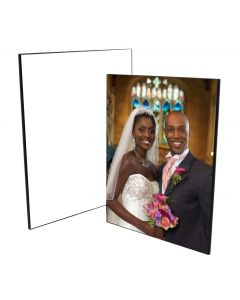 Chromaluxe Chamfer Sublimation Photo Wall Panels with Black Edge - 16" x 20"