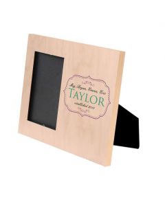 Chromaluxe Sublimation Natural Wood Photo Frame with Offset for 4" x 6" Photo (14/case) 