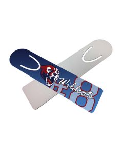 Aluminum One Sided Bookmark for Sublimation Printing- 1.5" x 5"