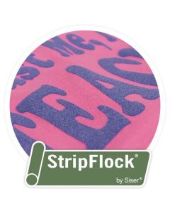 Strip Flock Heat Transfer Vinyl by Siser - 15" Wide