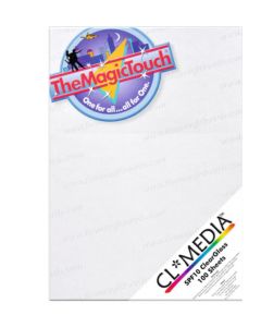 TheMagicTouch CL Media Sticker Paper for Laser Printers - A3 11.7"X16.5" (100 sheets) - CLEARANCE