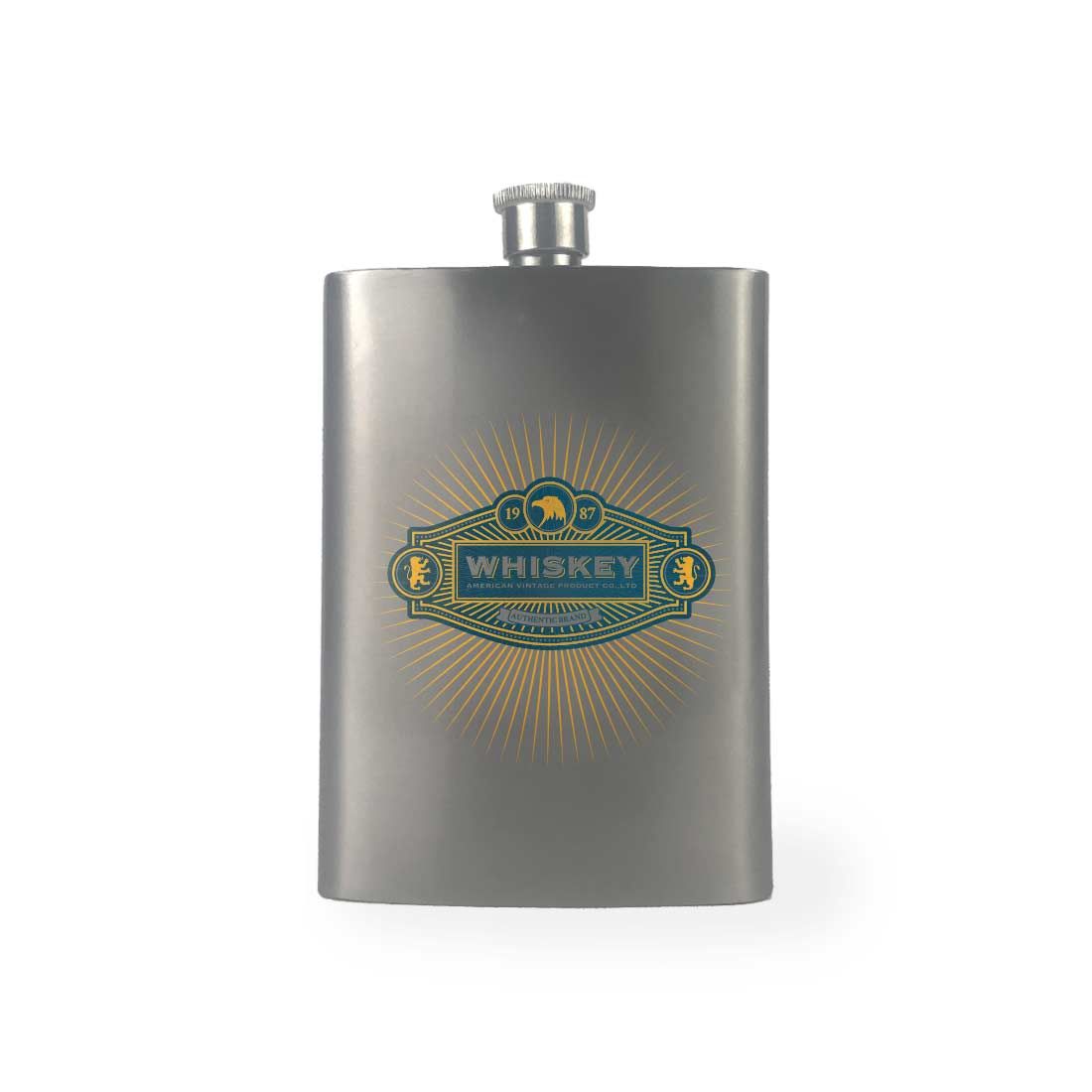 Classic Hip Flask, 8oz Vacuum Insulated