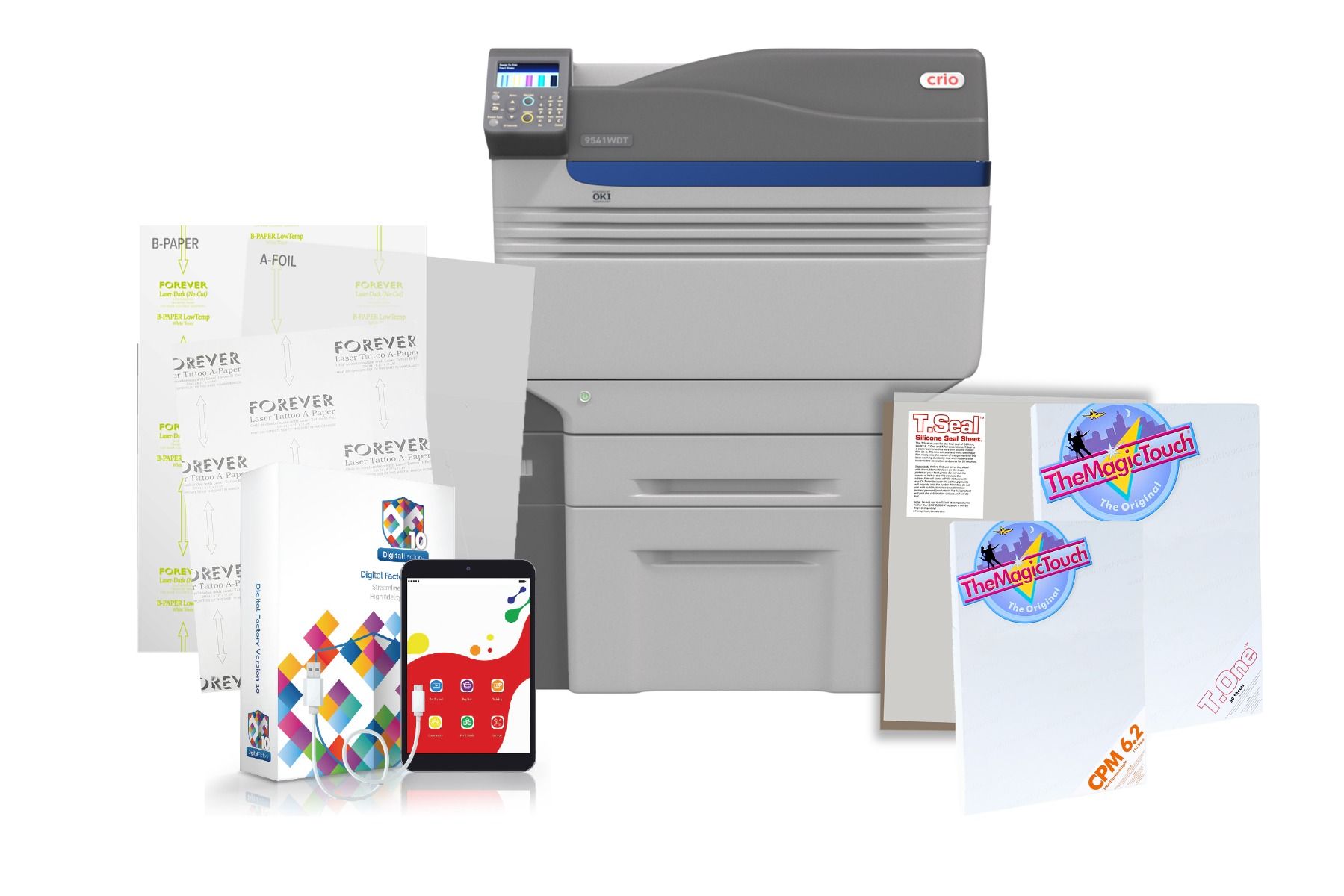 Crio 9541WDT Powderless DTF+ Printer | Coastal Business Supplies
