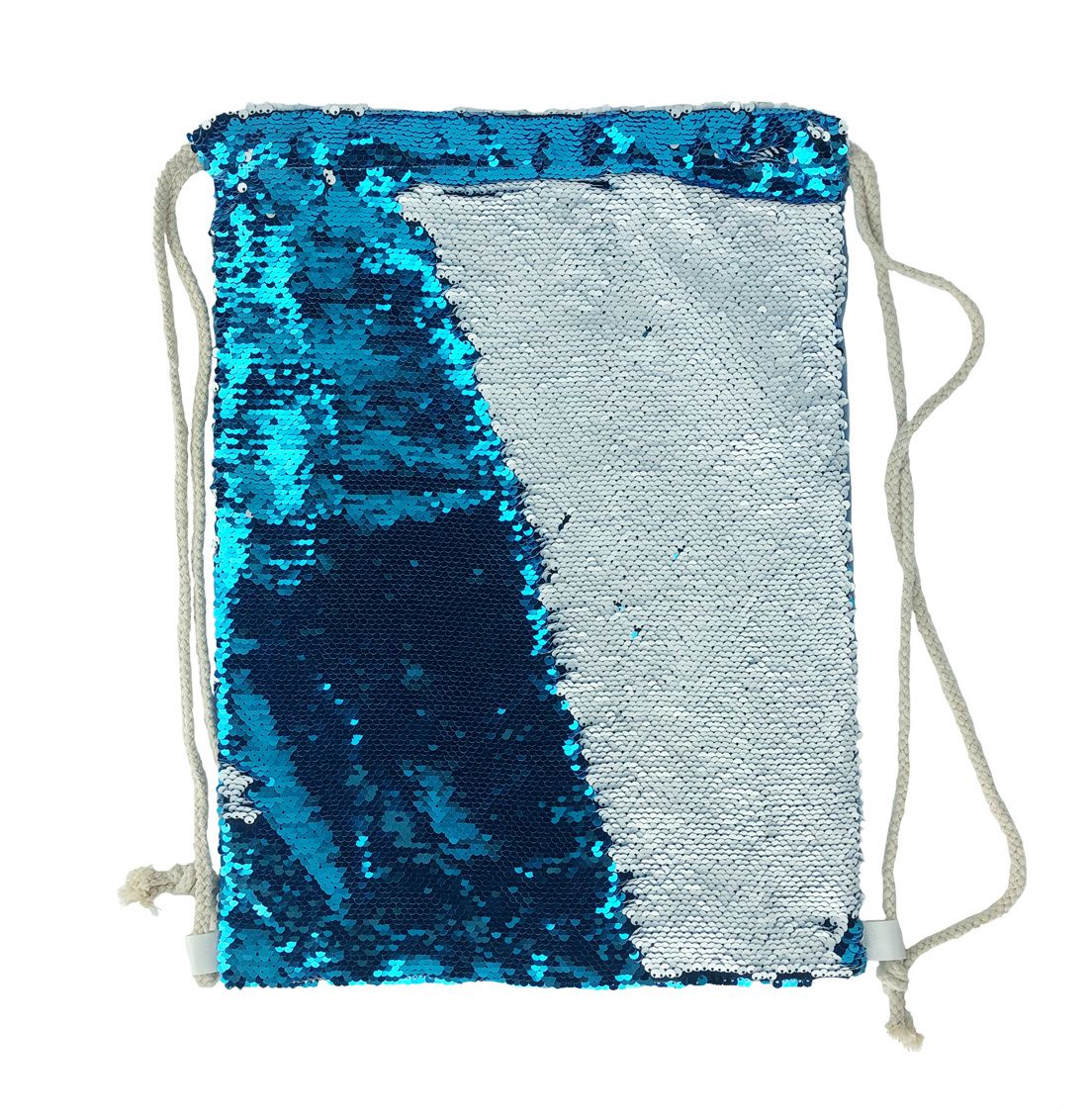 Reversible Sequin Sublimation Drawstring Bag Coastal Business