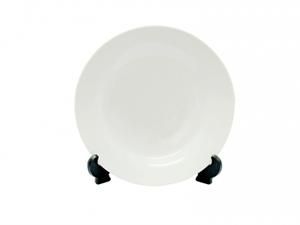 White Ceramic Sublimation Plate
