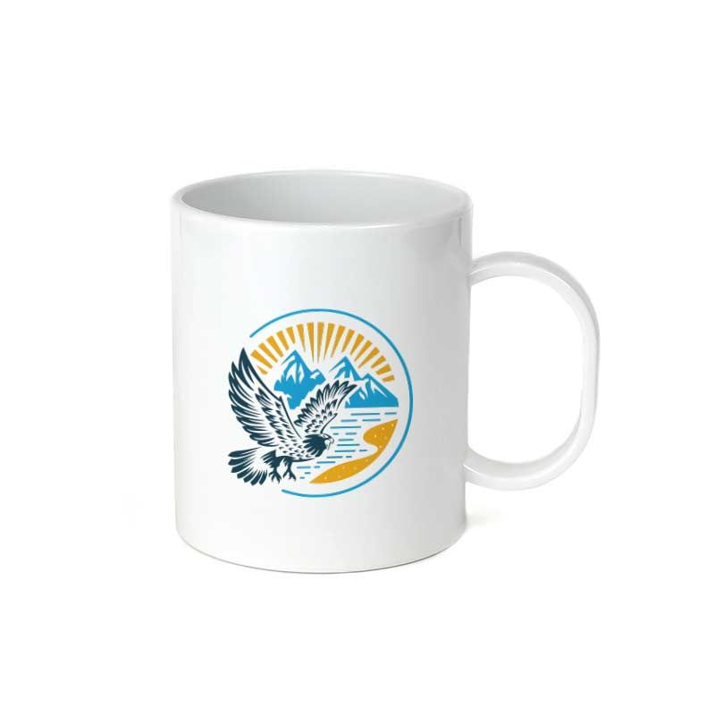 11 oz Plastic Sublimation Mug | Coastal Business