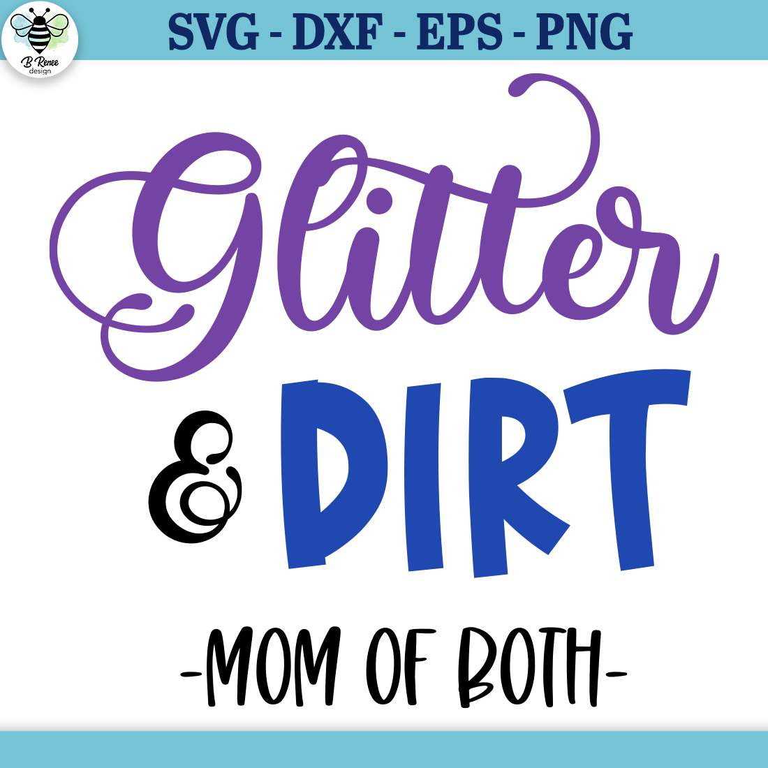 Mom of both store decal