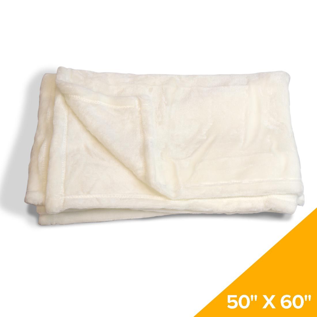 50 x 60 300GSM Brushed Polar Fleece Blanket - For Sublimation Printing
