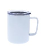 10 oz stainless steel sublimation mug with lid