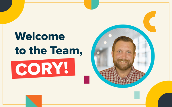 Welcome to the Team, Cory! 