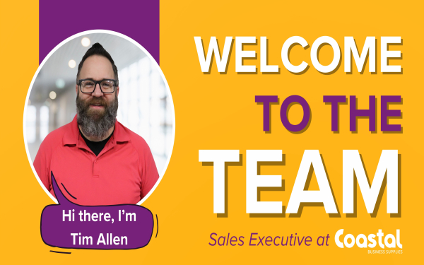 Welcome to the Team, Tim!