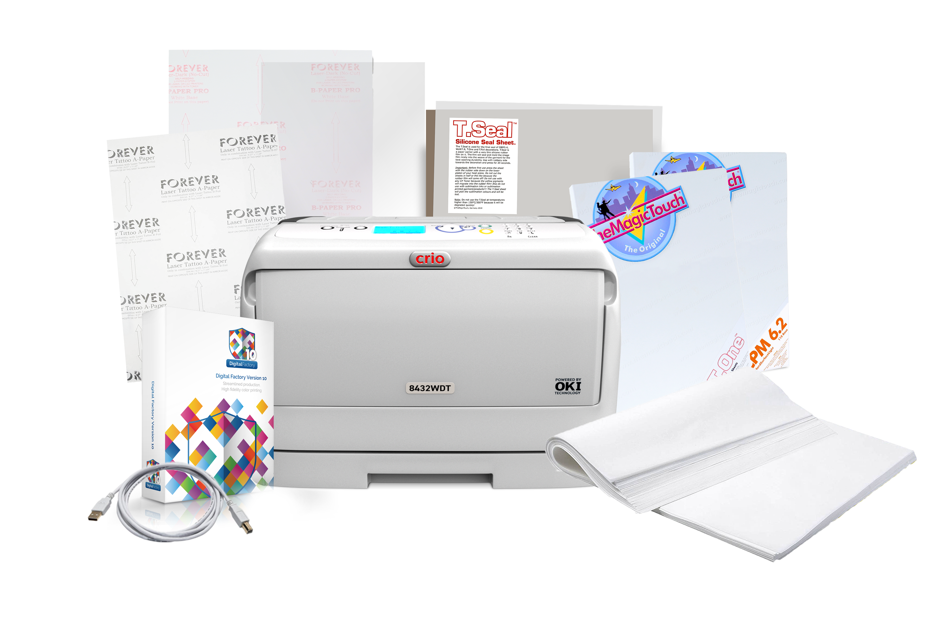 Crio 8432WDT Transfer Printer