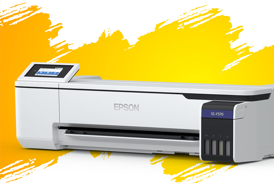 Epson SureColor Pro F570 Desktop 24 Dye Sublimation Printer Bundle
