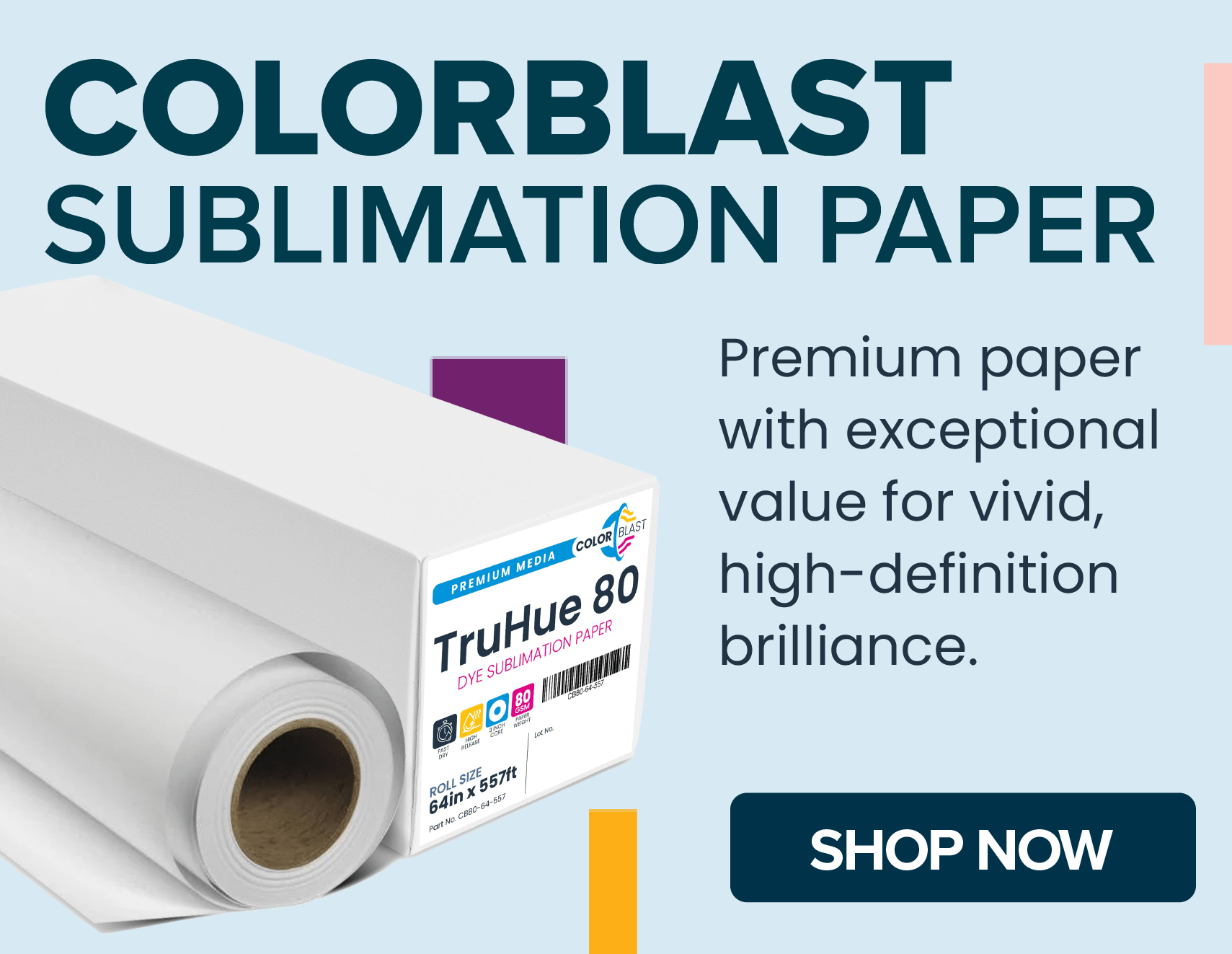 ColorBlast Sublimation Paper